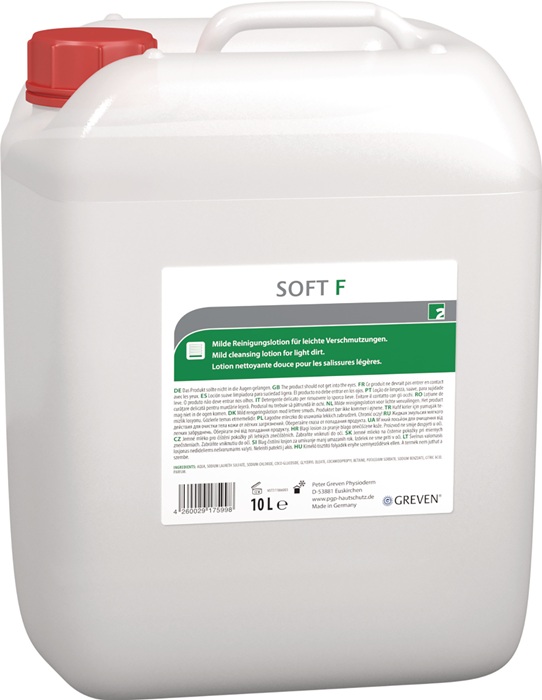 GREVEN Hautreinigung ® SOFT F 10 l Kanister passend für 8000 339 356 leichte Verschmutzungen