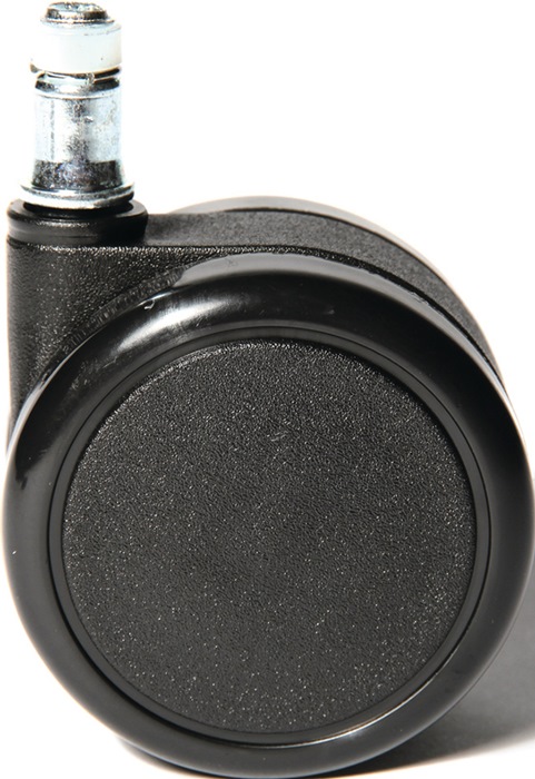 TOPSTAR Rollen für weiche Böden Rollen-Ø 65 mm passend für Bürodrehstuhl Stiftlänge 23 mm Stift-Ø 11 mm