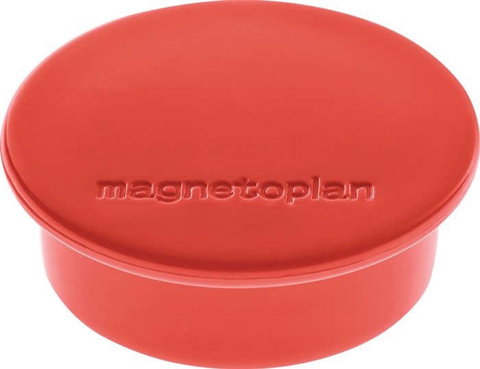 magnetoplan Magnet Premium Ø 40 mm rot