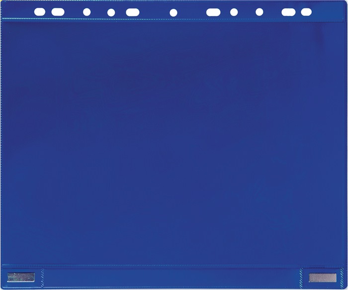 Tarifold Magnetische Sichttasche B265xH315mm blau für Format DIN A4
