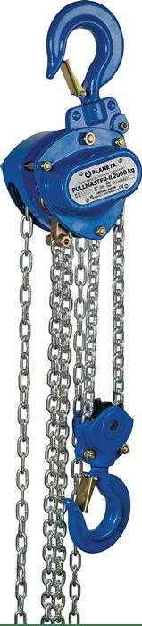PLANETA Kettenzug Pullmaster-II Tragfähigkeit 2000 kg Hubhöhe 3 m