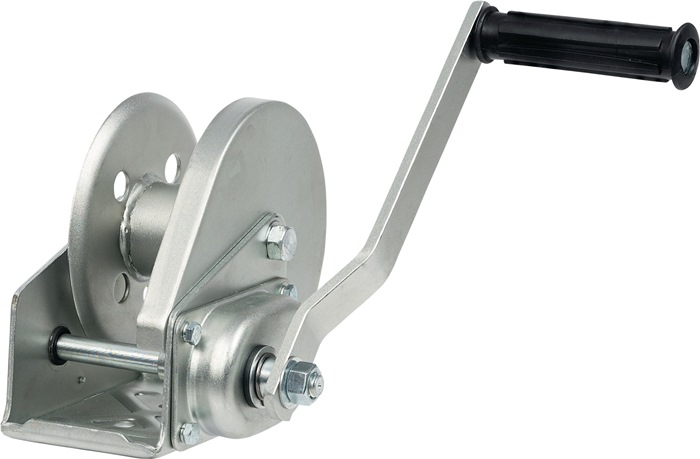PLANETA Seilwinde BHW-1200 Seil-Ø 5 mm Seilaufnahme 20 m mit 20 m Seil verzinkt