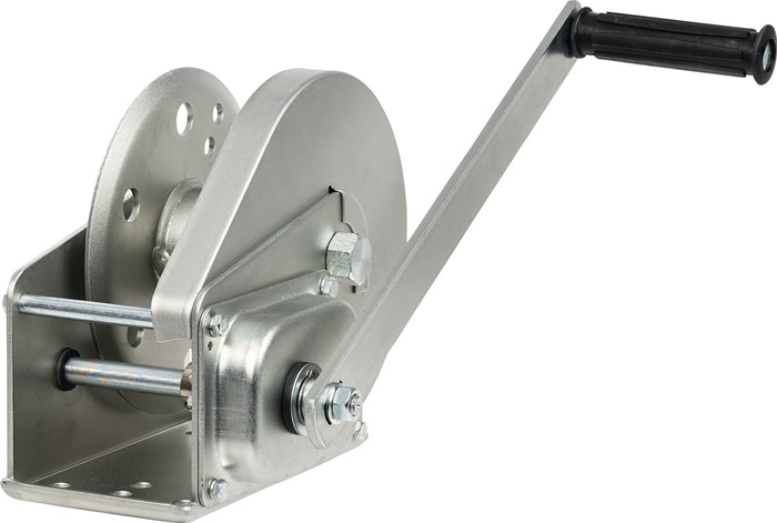 PLANETA Seilwinde BHW-1800 Seil-Ø 7 mm Seilaufnahme 20 m mit 20 m Seil verzinkt