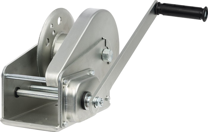 PLANETA Seilwinde BHW-2600 Seil-Ø 8 mm Seilaufnahme 18 m mit 18 m Seil verzinkt