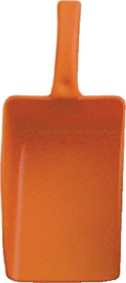 CEMO Handschaufel Polypropylen orange Blattmaß 190 x 140 x 75 mm