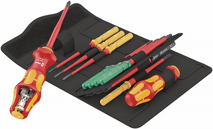 Wera Schraubendrehersatz 16-teilig Kompakt Turbo i Imperial Tool Finder