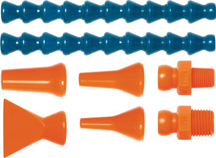 LOC-LINE Kühlmittelgelenkschlauchset Größe 1/4 ″ 8 teilig