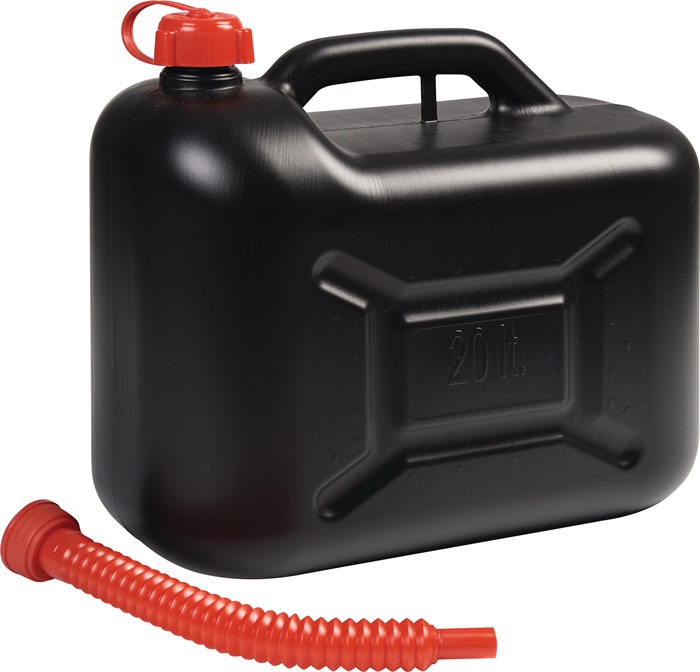 NOW Transportkraftstoffkanister 20 l schwarz HD-PE L405xB210xH350mm
