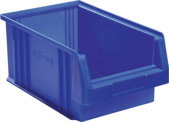 LA-KA-PE Sichtlagerkasten PLK L330xB213xH150mm PP blau