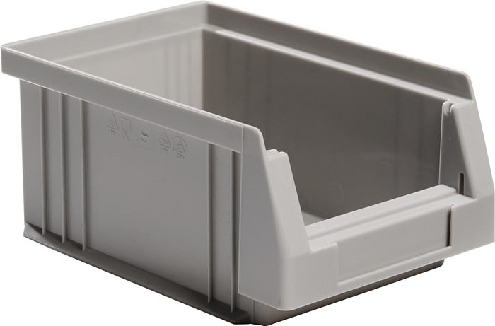 LA-KA-PE Sichtlagerkasten PLK L164xB105xH75mm PP grau