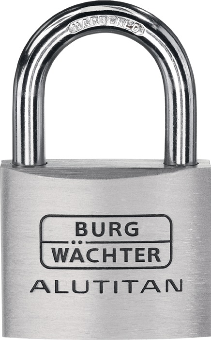 BURG WÄCHTER Zylindervorhangschloss 770 HB 30 45 Schlosskörperbreite 30 mm Alu verschiedenschließend