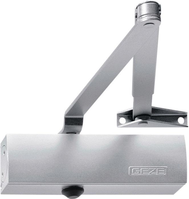 GEZE Türschließerset TS 1500 N silber EN 3-4
