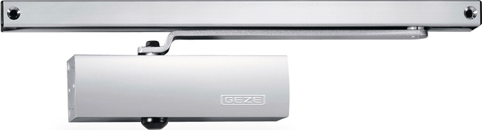 GEZE Türschließerset TS 1500 G silber EN 1