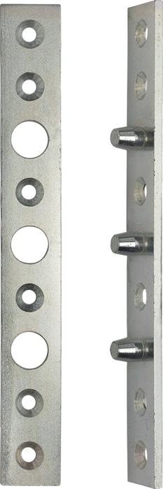 Schnegel Flachbändersicherung Länge 160 mm Breite 20 mm Stärke 3 mm Stahl verzinkt 006/775/V