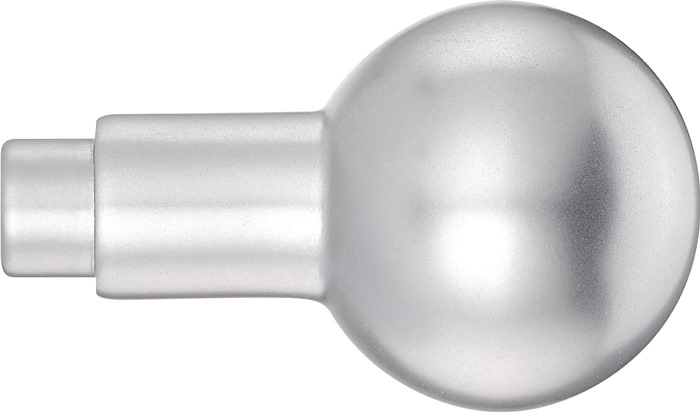 EDI Türknopflochteil K5 Edelstahl F00 Aufnahme 8 mm Kugelknopf