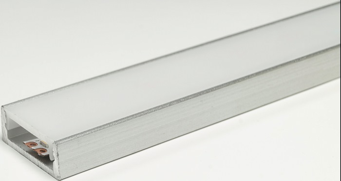 L&S LED Leuchtenprofil Paris Paris Nutmaß 18x7 mm Einbau Aluminium EV1