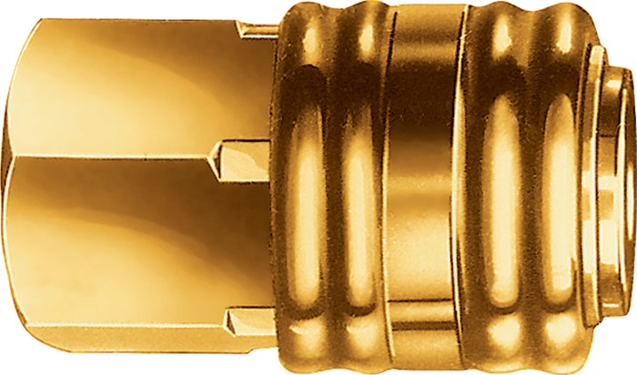 ewo Schnellverschlusskupplung DN 7,2, Innengewinde Messing Gewinde G 1/4 ″ 11,86 mm