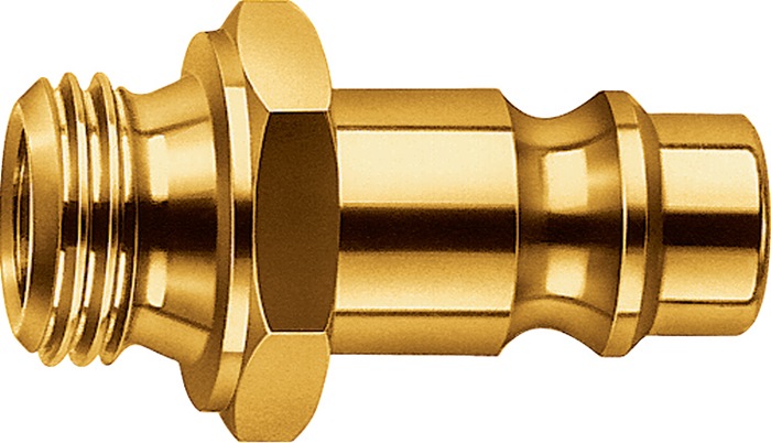 ewo Stecknippel Messing Stecker DN 7,2 Außengewinde G 1/4 ″