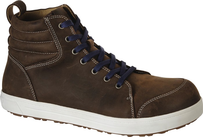BIRKENSTOCK Sicherheitsstiefel QS700 Größe 41 W. Normal braun S3 EN ISO 20345:2011 wasserabweisendes, geöltes Nubukleder