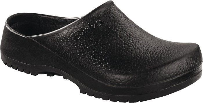 BIRKENSTOCK Clog Super Birki Größe 45 W. Normal schwarz PU OB EN ISO 20345
