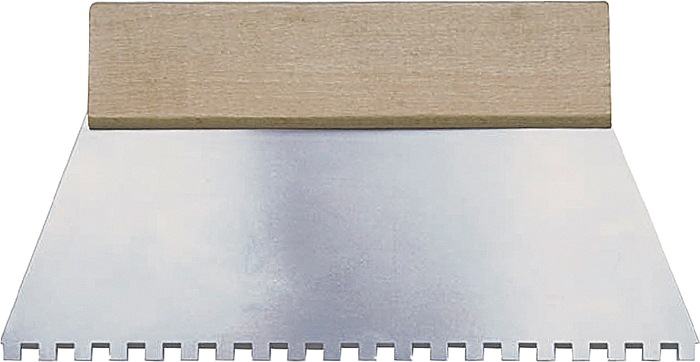 HUFA Kleberspachtel Breite 180 mm Zahnung 8 x 8 mm Holzgriff