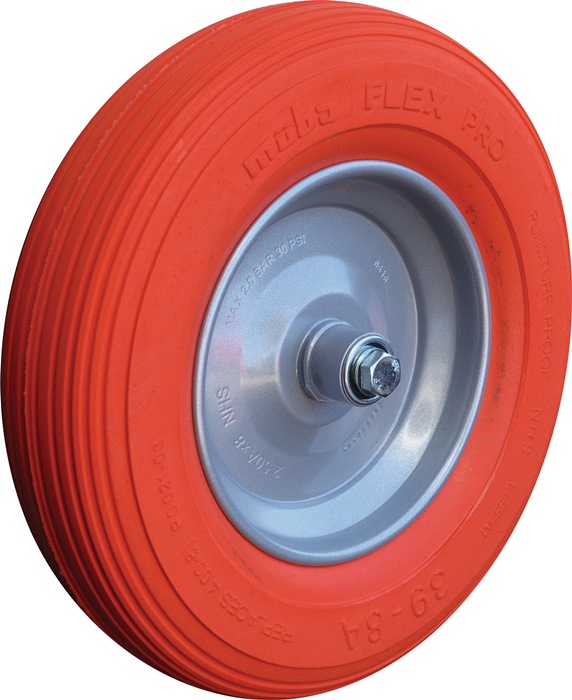 müba Polymeres Rad Rad-Ø 400 mm Radbreite 100 mm
