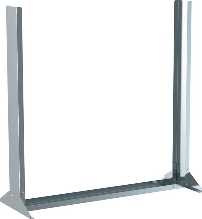 Flora Brennholzregal L1200xB440xH1200mm 7,1 kg Stahl verzinkt
