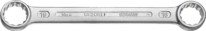 GEDORE Doppelringschlüssel 4 24 x 30 mm 290 mm gerade