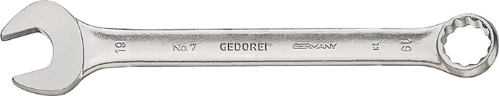 GEDORE Ringmaulschlüssel 7 SW 18 mm Länge 220 mm Form A CV-Stahl