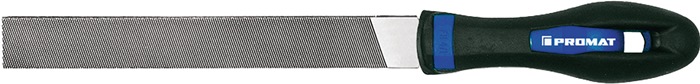 PROMAT Werkstattfeile DIN 7261 Länge 250 mm Querschnitt 25 x 6 mm Hieb 2 Flachstumpf 2K-Ergo