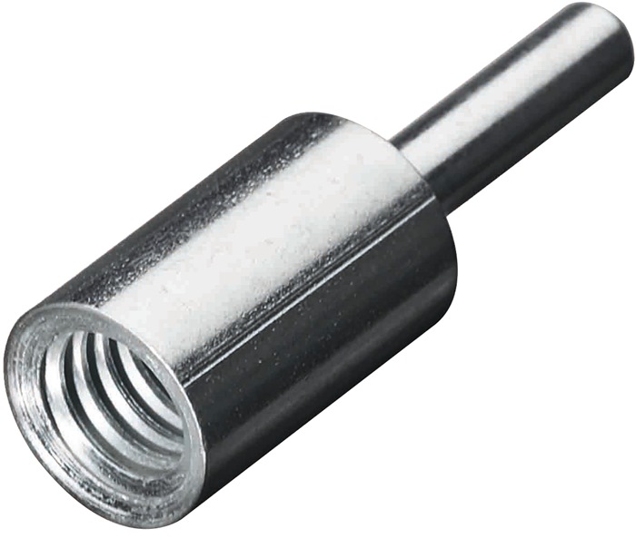 LESSMANN Gewindeadapter Länge 50 mm für Rohrbürste