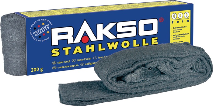 RAKSO Stahlwolle extra fein 000 200 g