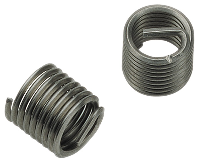 V-COIL Gewindeeinsatz DIN 8140 Typ Standard für Gewinde M12 x 1,75 mm rostfreier Stahl 1,0xD