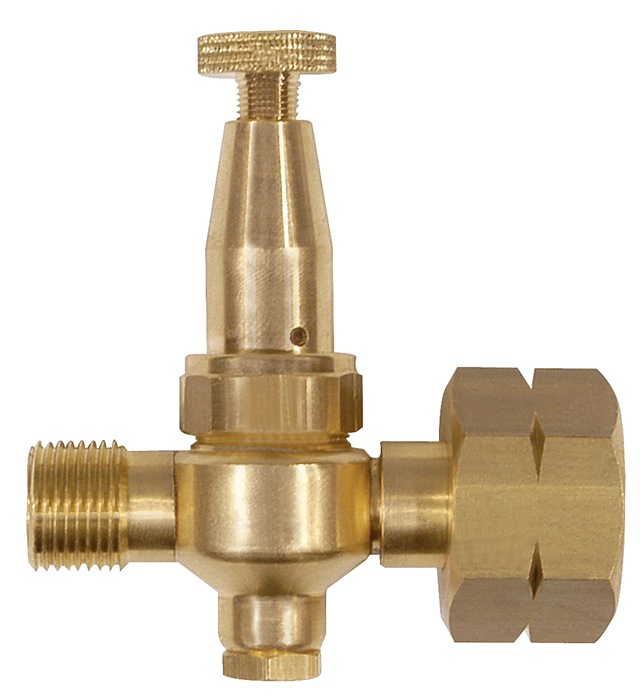 KAYSER Propankleindruckregler Mini ohne Manometer 0,5 - 4 bar 6 kg/h W 21,8 x 1/14″ LH