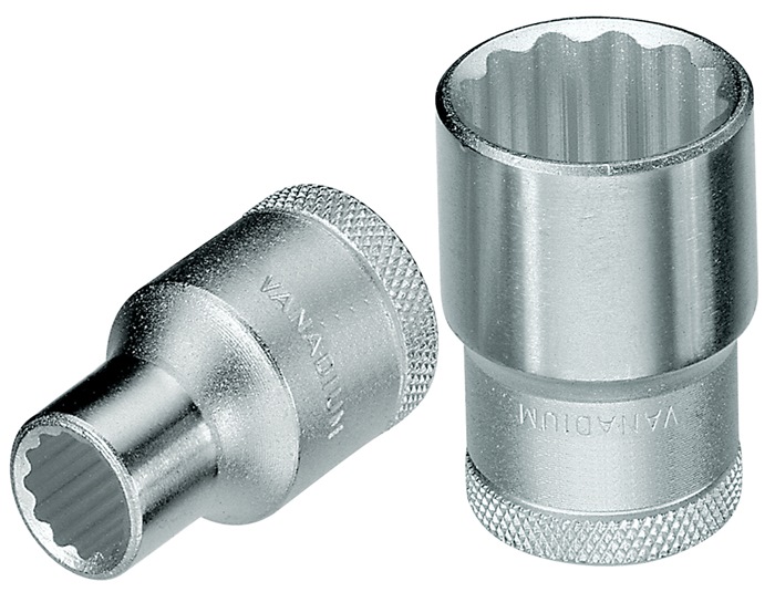 GEDORE Steckschlüsseleinsatz D 19 1/2 ″ 12-kant Schlüsselweite 15/16 ″ Länge 41,5 mm