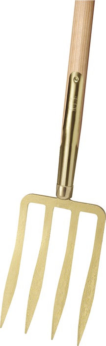 IDEAL Spatengabel Ausführung schwer mit 4 Lanzenzinken Zinkenlänge 280 mm