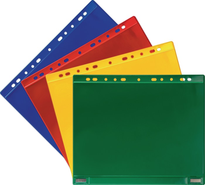 Tarifold Magnetische Sichttasche B265xH315mm grün für Format DIN A4