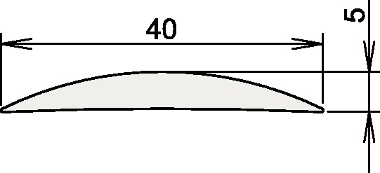 Athmer Aluschwelle 090 3-111 Länge 965 mm Breite 40 mm Aluminium silber eloxiert