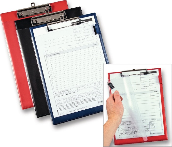 Eichner Auftragstasche mit Klettverschluss DIN A4 rot