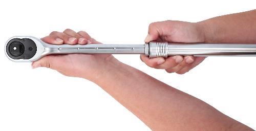 KS TOOLS 1/2" Teleskop-Umschaltknarre, extra lang, 72-Zahn