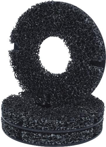 KS TOOLS Ersatzscheiben-Satz für Radnabenschleifer Ø 160 mm, Innen-Ø 60 mm, 3-tlg