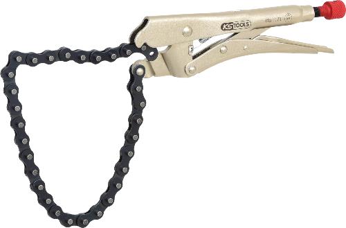 KS TOOLS Ketten-Gripzange, 220mm
