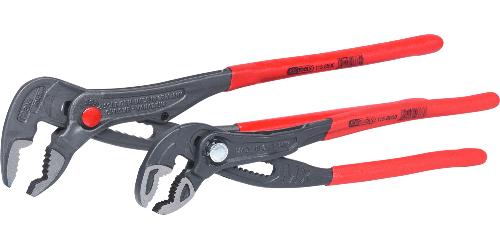 KS TOOLS Wasserpumpenzangen-Satz, 2-tlg, 10"-12"