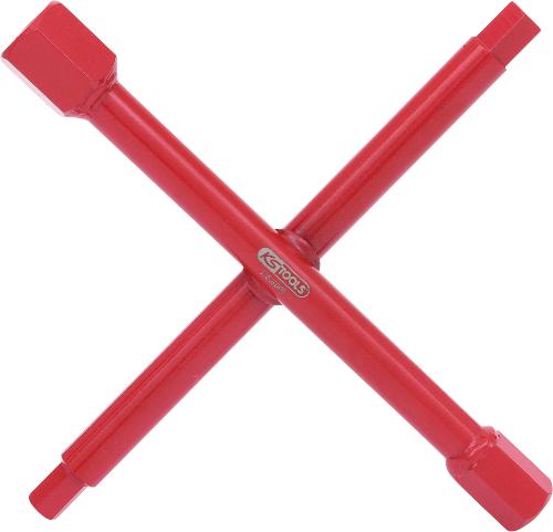 KS TOOLS Sanitär-Kreuzschlüssel, 7 Funktionen