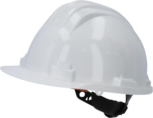 KS TOOLS Arbeits-Schutzhelm, abnehmbares Kopfband, weiss