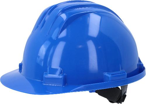KS TOOLS Arbeits-Schutzhelm, abnehmbares Kopfband, blau
