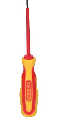 KS TOOLS ERGOTORQUE VDE Schlitz-Schraubendreher, 2,5mm