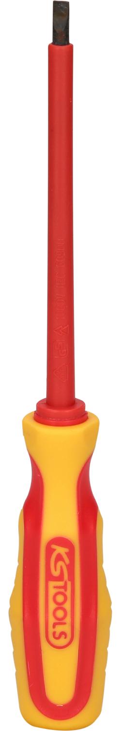 KS TOOLS ERGOTORQUE VDE Schlitz-Schraubendreher, 4mm