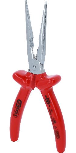KS TOOLS 1000V Flachrundzange, 200mm