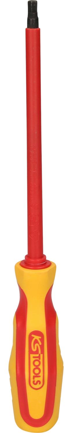 KS TOOLS Innensechskant-Schraubendreher mit Schutzisolierung, 5mm
